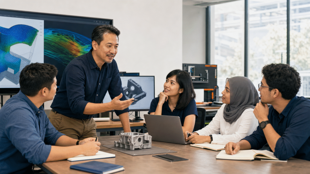 MYCAE team collaboration